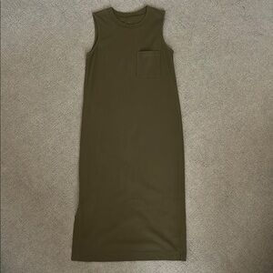 Everlane Olive Midi Dress